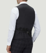 Gilet de ville gris anthracite "quadversaire" - IZAC