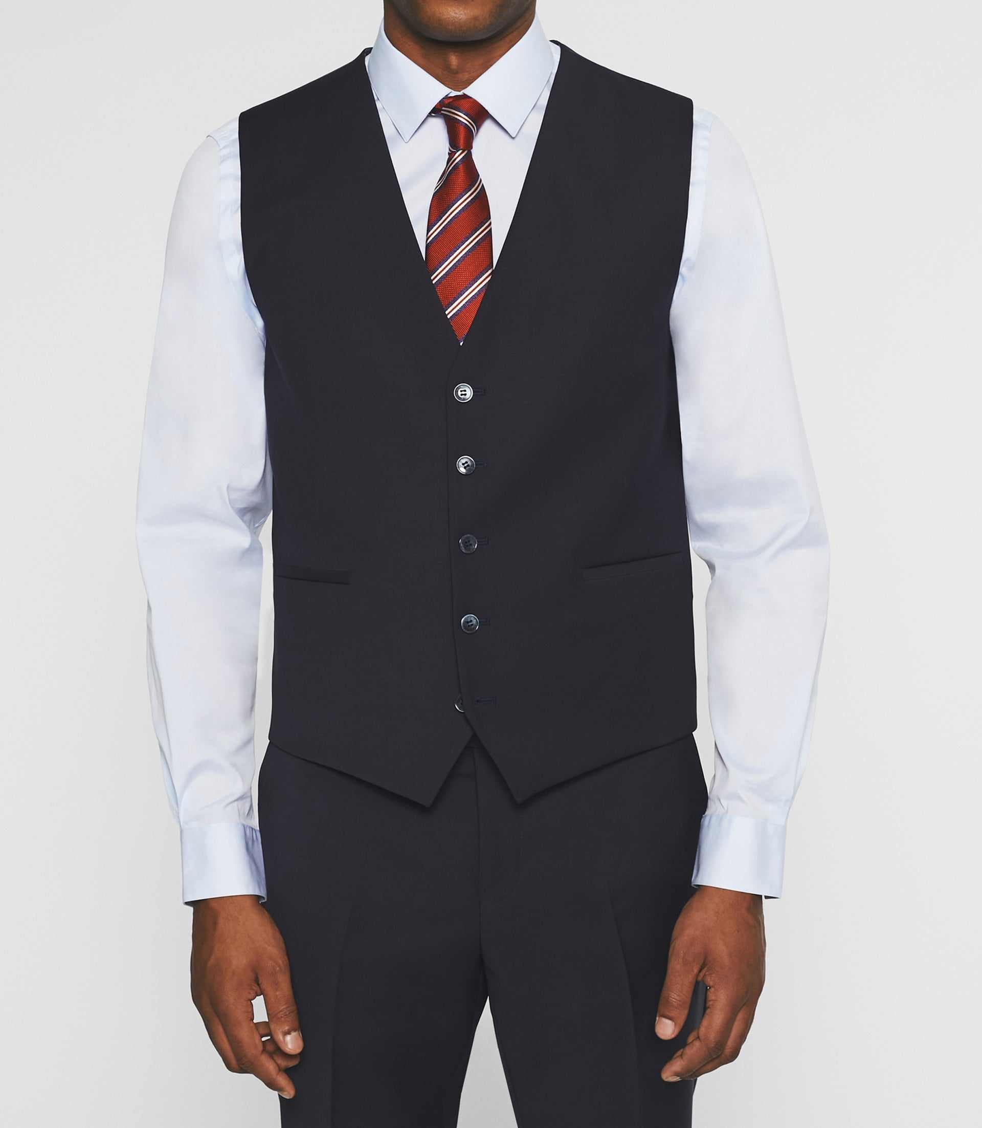 Gilet de costume bleu marine XLIBRE - IZAC