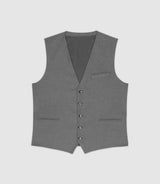 Gilet de costume gris moyen XSOYEUX - IZAC