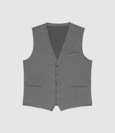 Gilet de costume gris moyen XSOYEUX - IZAC