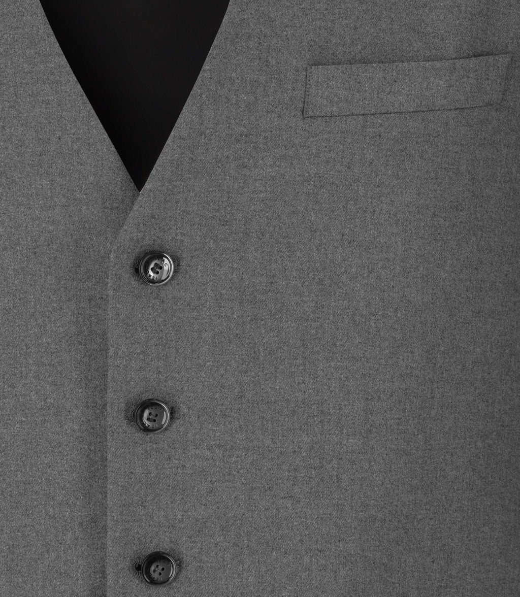Gilet de costume gris moyen XSOYEUX - IZAC