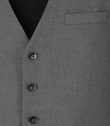 Gilet de costume gris moyen XSOYEUX - IZAC