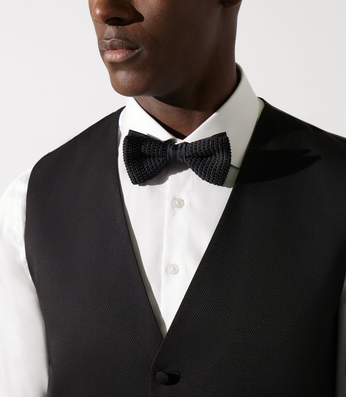 Gilet de costume noir XLOSCO - IZAC
