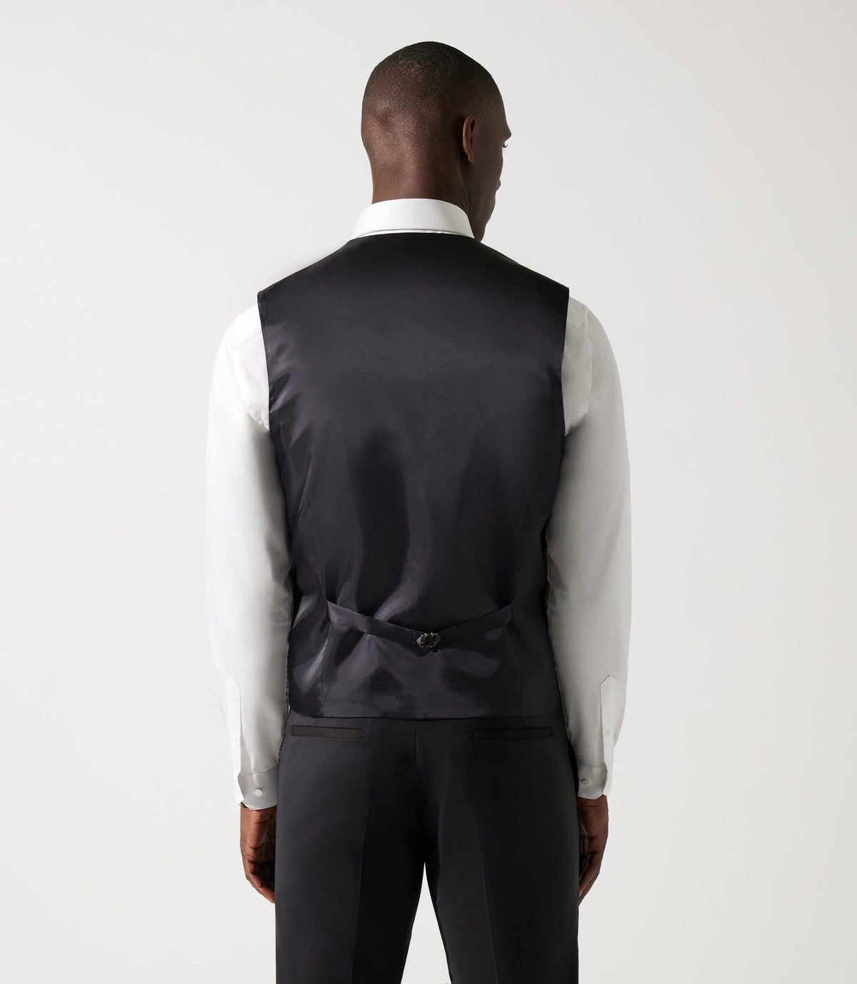 Gilet de costume noir XLOSCO - IZAC
