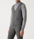 Gilet de costume gris moyen XSOYEUX - IZAC