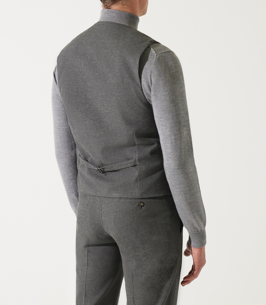 Gilet de costume gris moyen XSOYEUX - IZAC