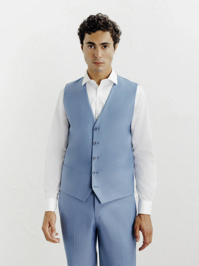 Gilet ville bleu ciel - IZAC