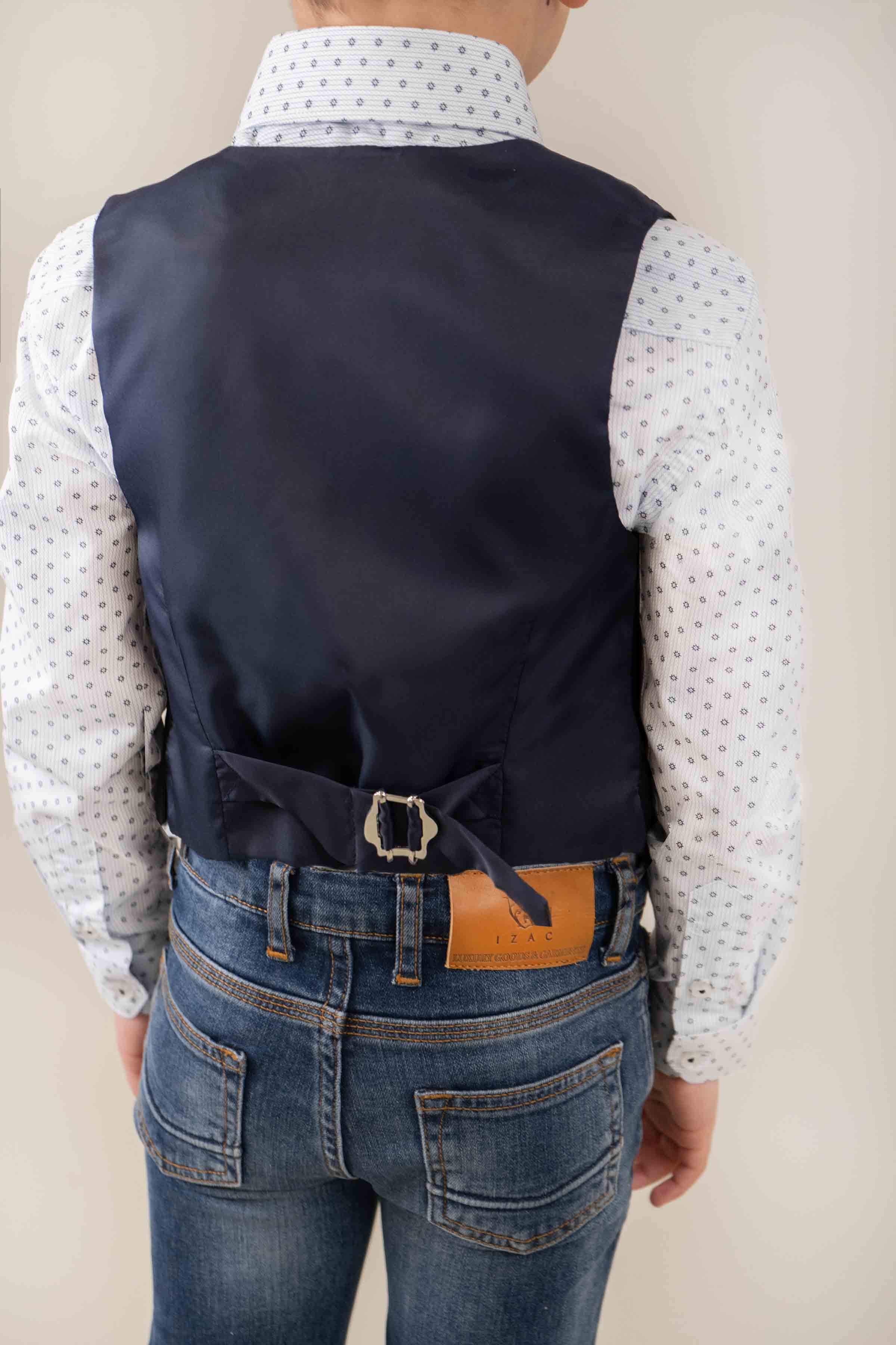 Gilet kid ville bleu marine "Ight" - IZAC