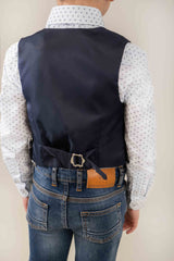 Gilet kid ville bleu marine "Ight" - IZAC