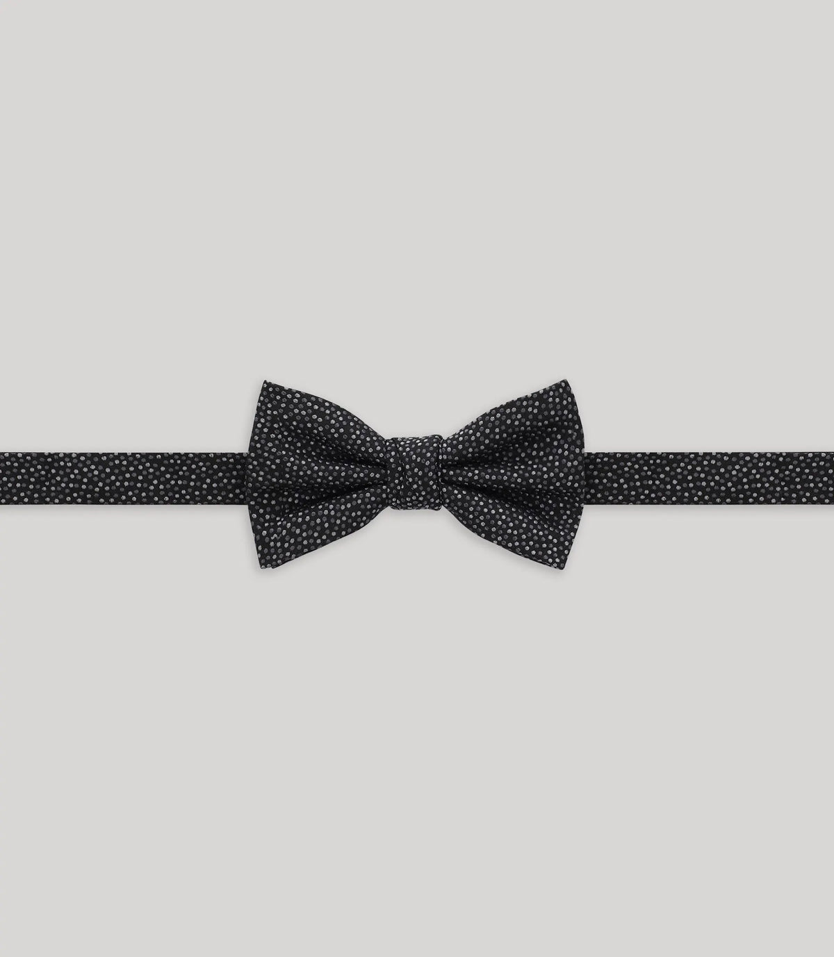 Nœud papillon fantaisie gris foncé - IZAC