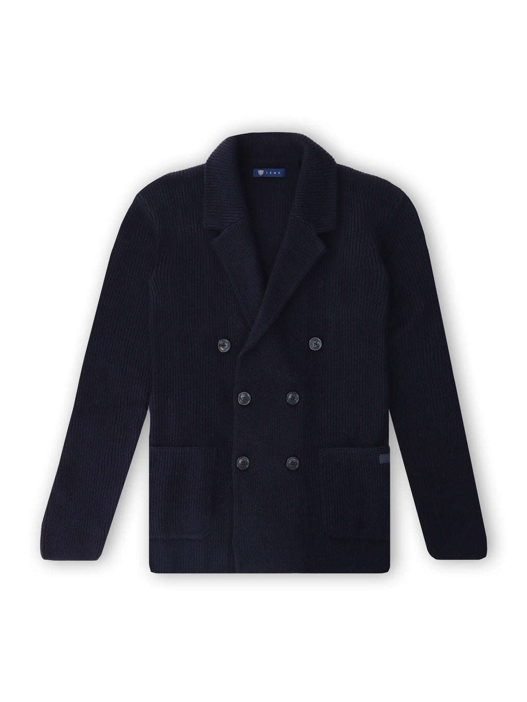 Gilet maille marine - IZAC