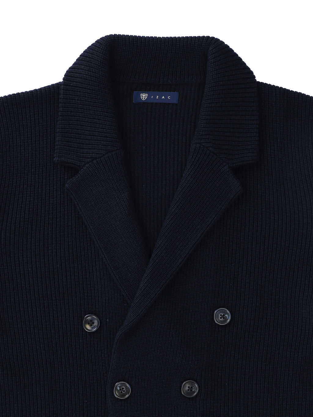 Gilet maille marine - IZAC