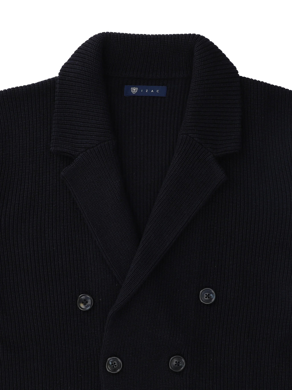 Gilet maille noir - IZAC
