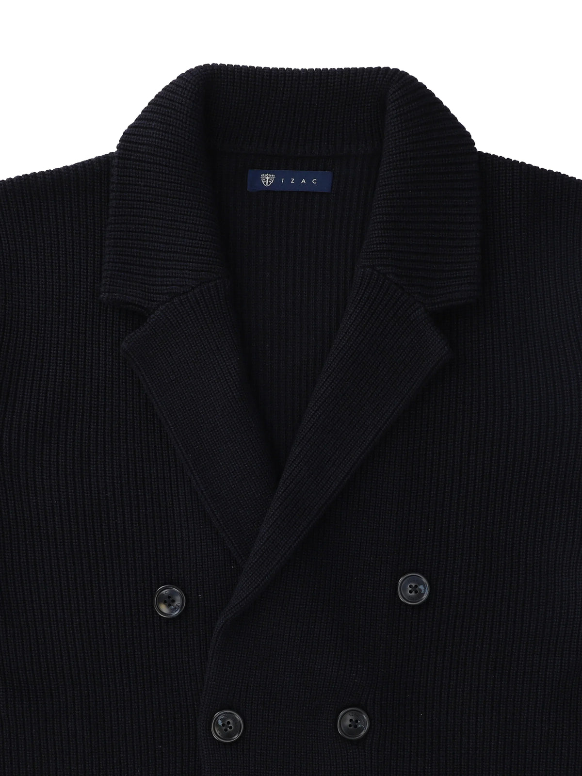 Gilet maille noir - IZAC