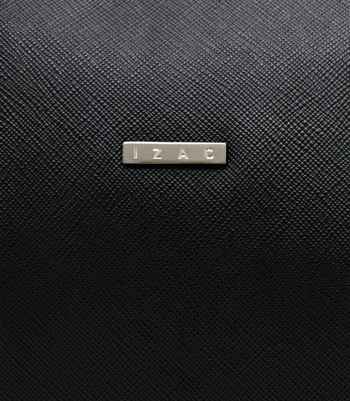 Sac en cuir noir - IZAC