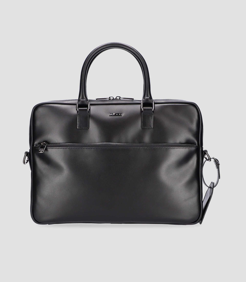 Sac business en cuir noir WENA - IZAC