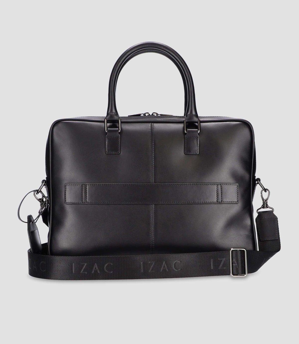 Sac business en cuir noir WENA - IZAC