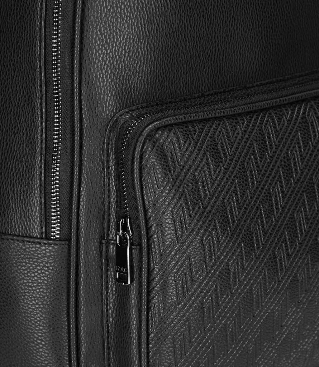 Sac à dos avec logo personnalisé noir WOVE - IZAC