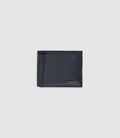 Portefeuille en cuir grainé marine WATT - IZAC