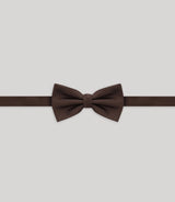 Noeud papillon uni marron - IZAC