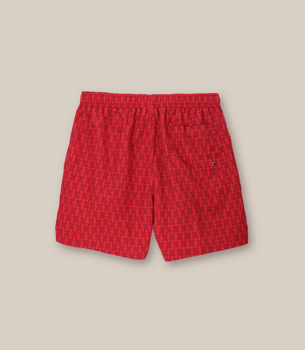 Maillot de bain dégradé rouge - IZAC