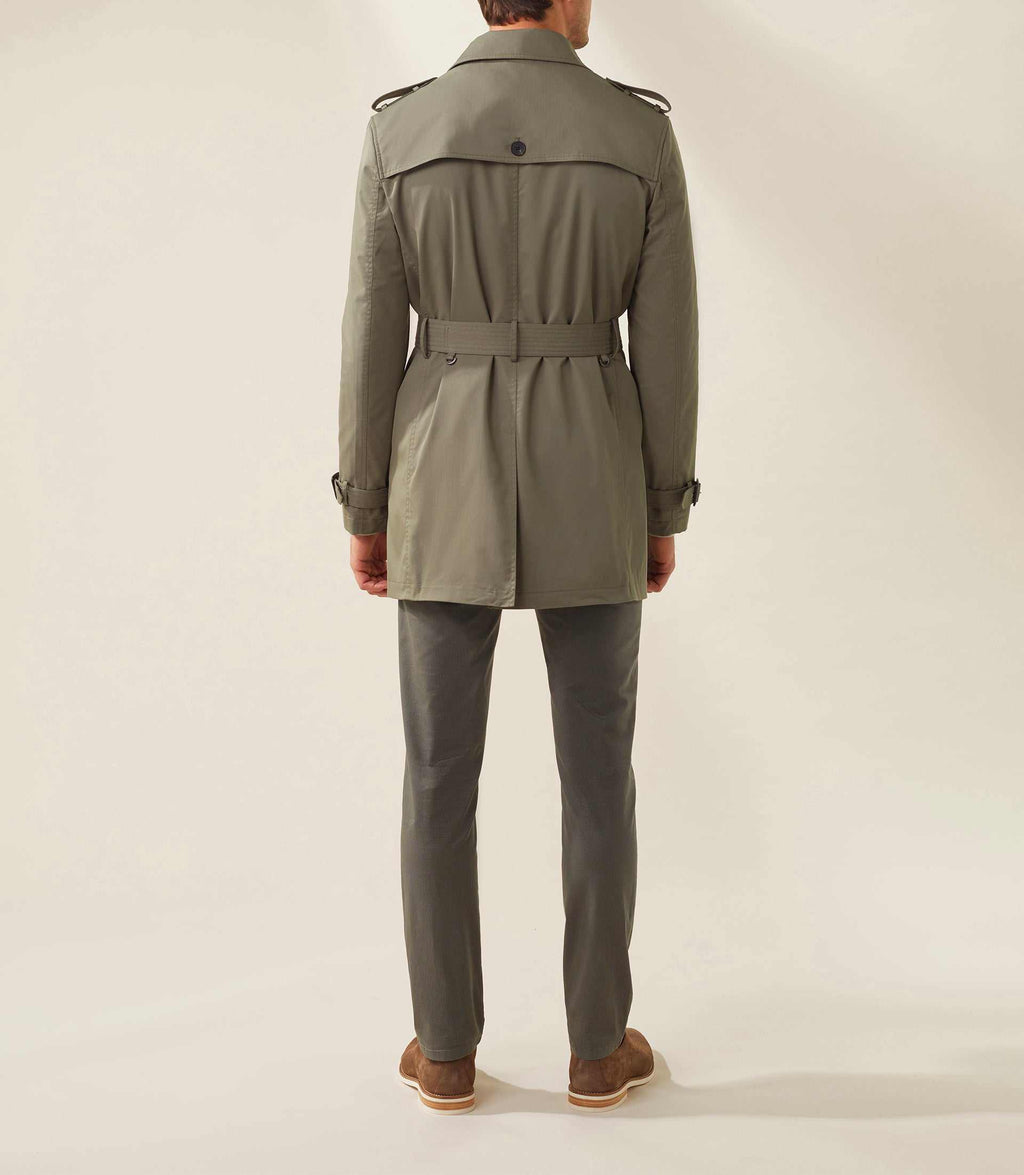 Trench croise kaki "Jake" - IZAC