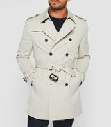 Trench croisé mastic "Hamilton" - IZAC