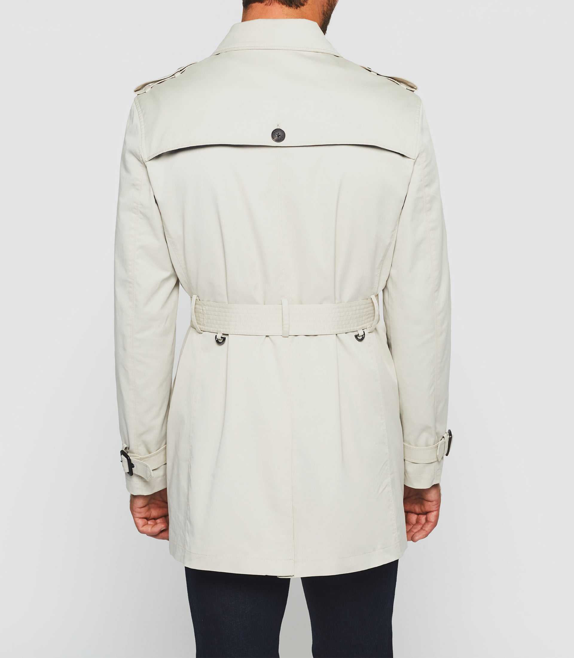 Trench croisé mastic "Hamilton" - IZAC