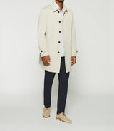 Manteau droit beige mastic HENRI - IZAC