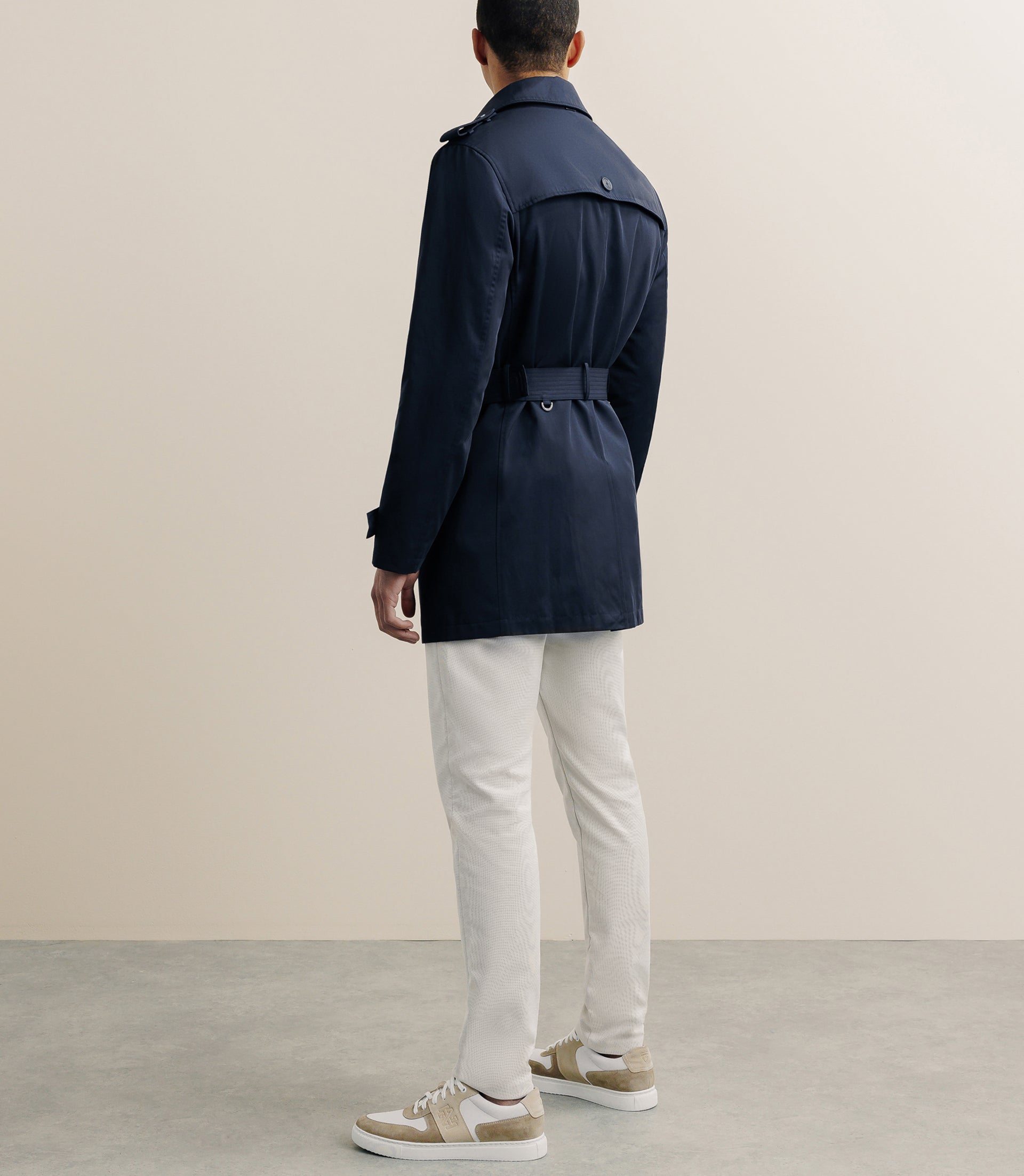 Trench croisé marine - IZAC