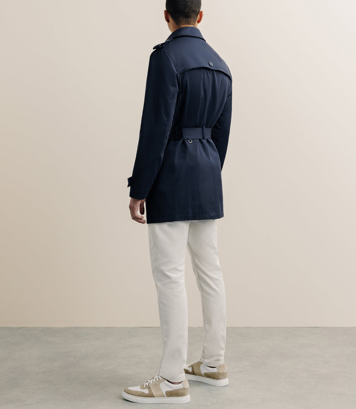 Trench croisé marine - IZAC