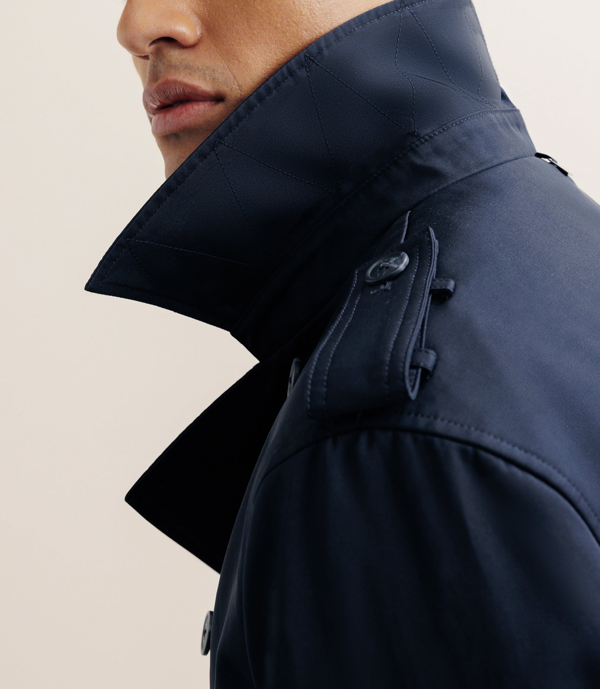 Trench croisé marine - IZAC