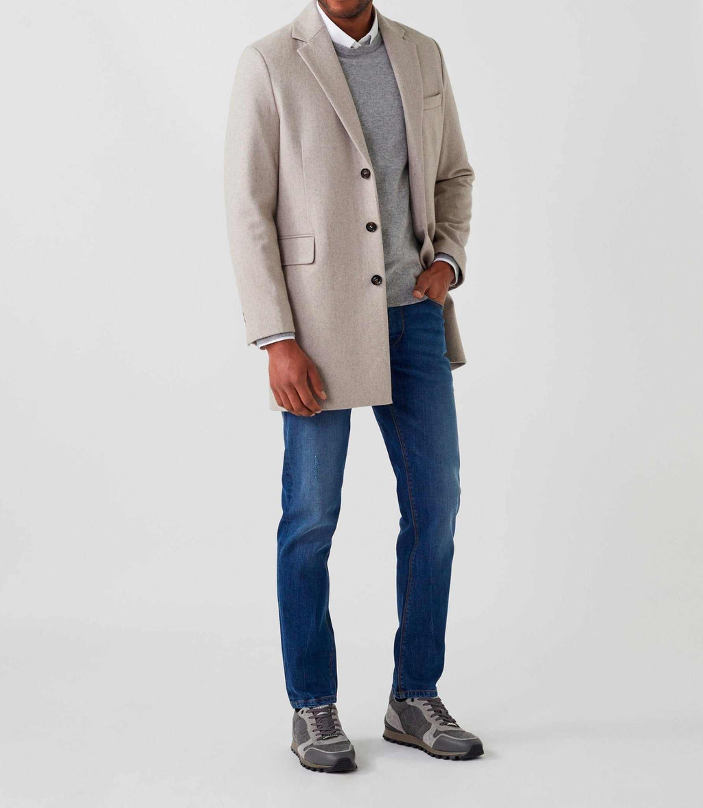 Manteau ville beige "Nilo" - IZAC