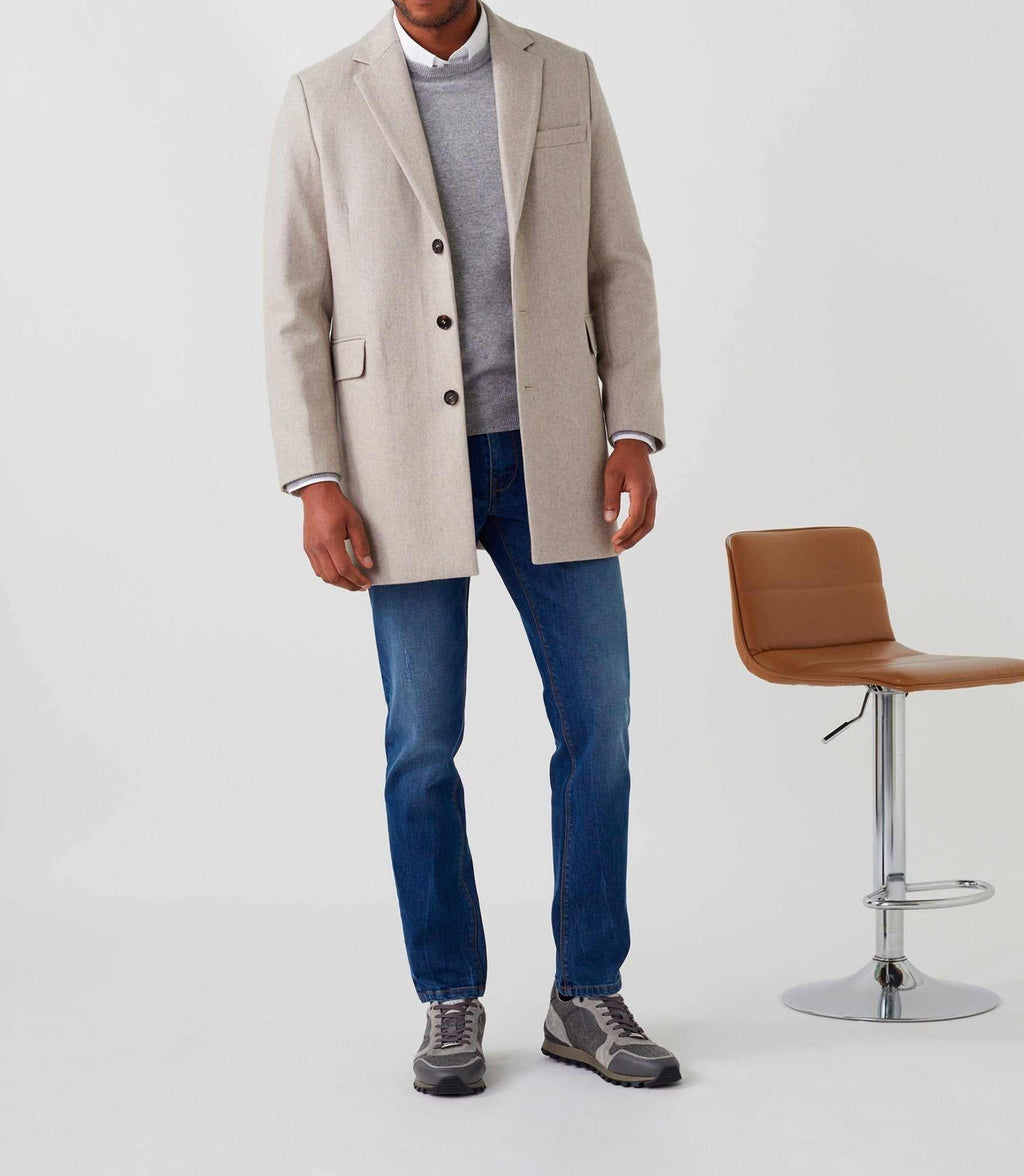 Manteau ville beige "Nilo" - IZAC
