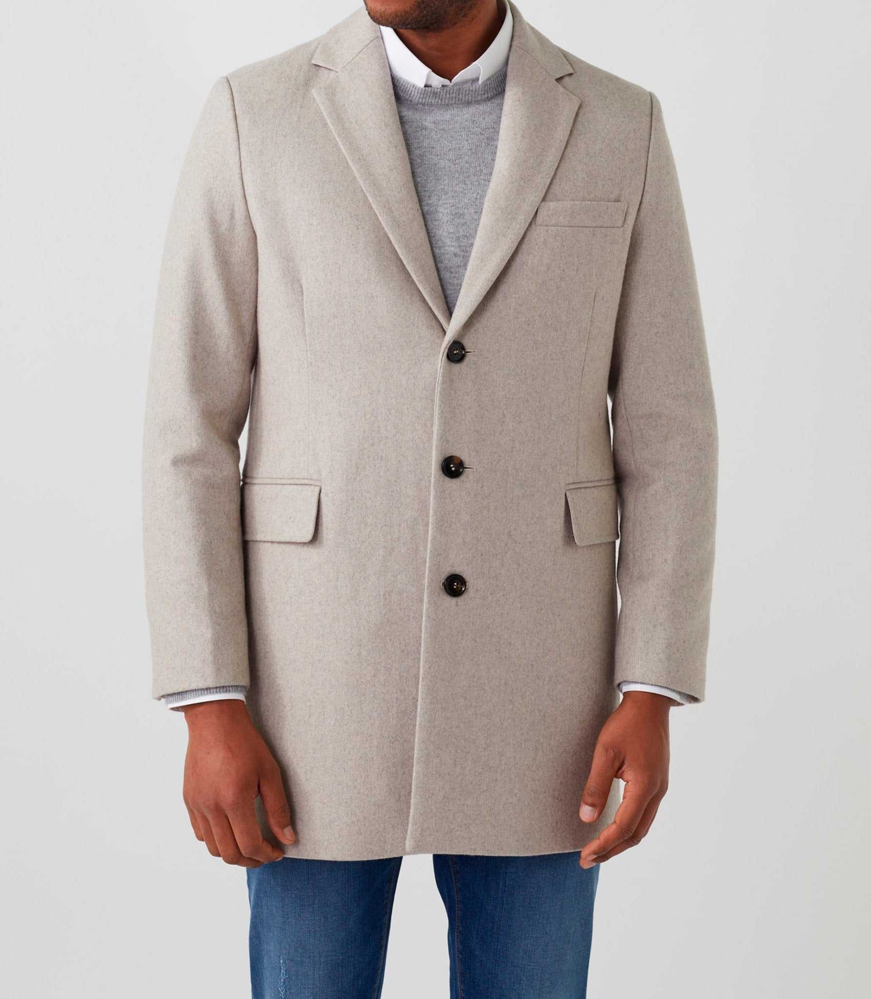 Manteau ville beige "Nilo" - IZAC