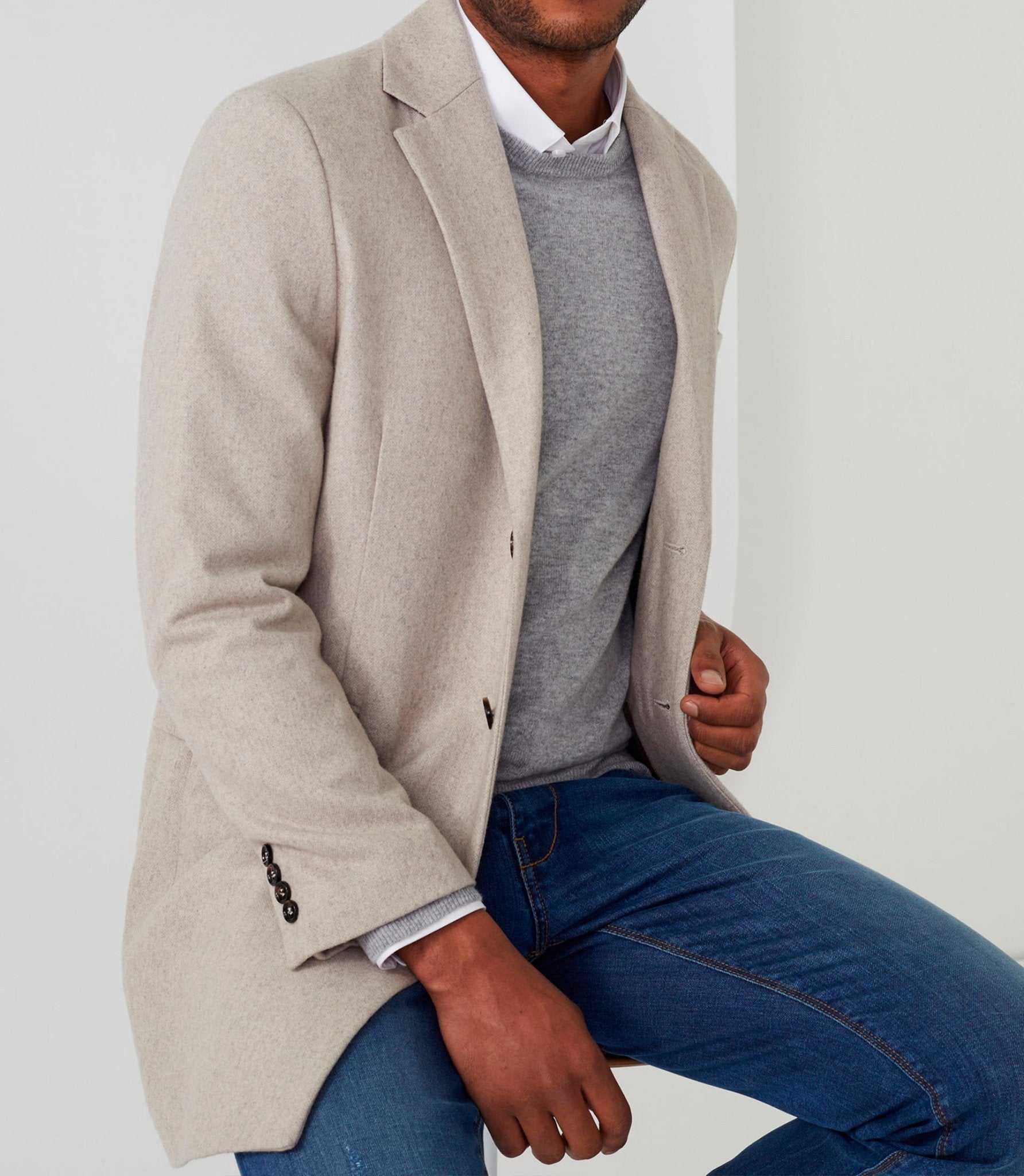 Manteau ville beige "Nilo" - IZAC