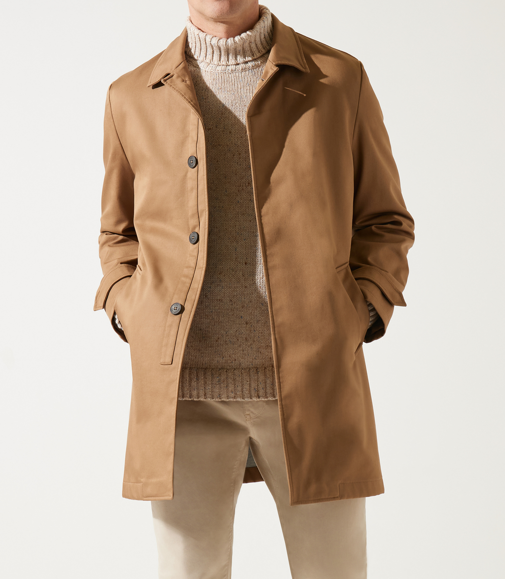 Trench droit camel IMACO - IZAC