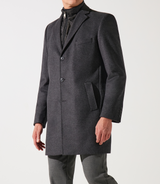 Manteau ville parementure gris - IZAC