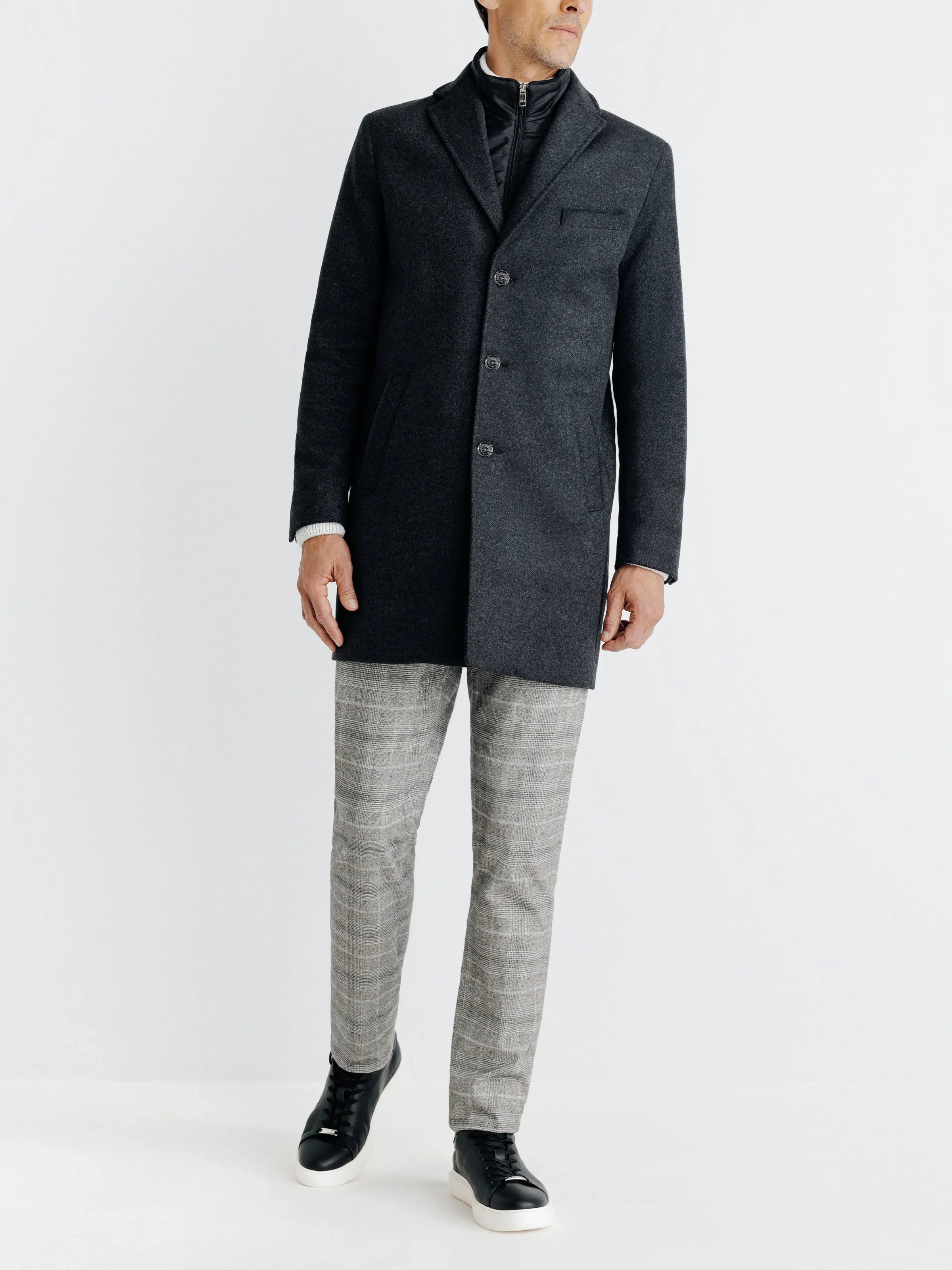 Manteau ville gris foncé - IZAC