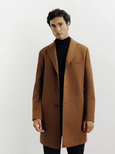 Manteau cannelle - IZAC