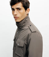 Parka 4 poches taupe - IZAC