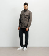 Parka 4 poches taupe - IZAC