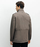 Parka 4 poches taupe - IZAC