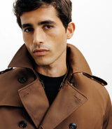 Trench croisé marron - IZAC