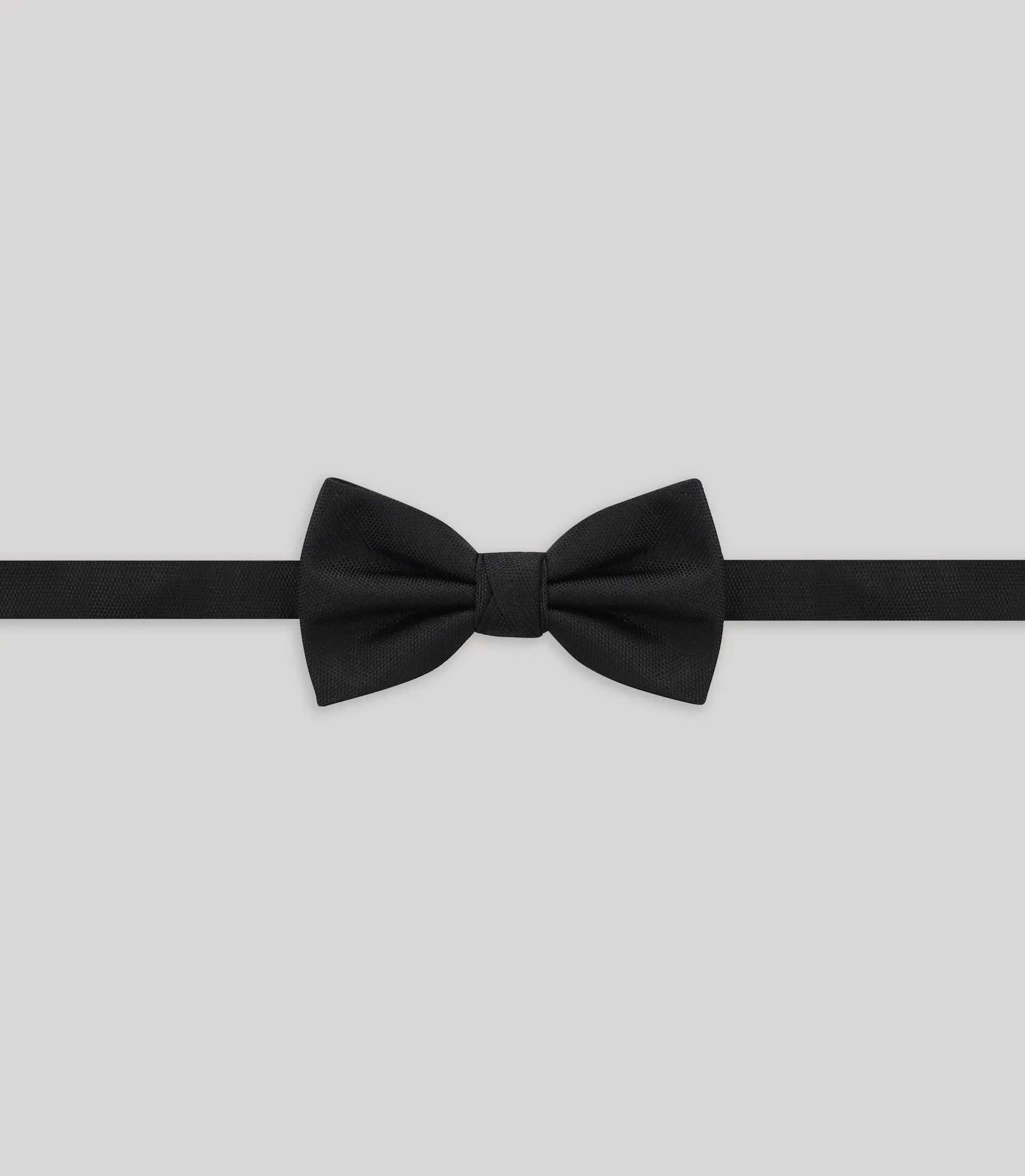 Noeud papillon uni noir - IZAC