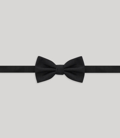 Noeud papillon uni noir - IZAC