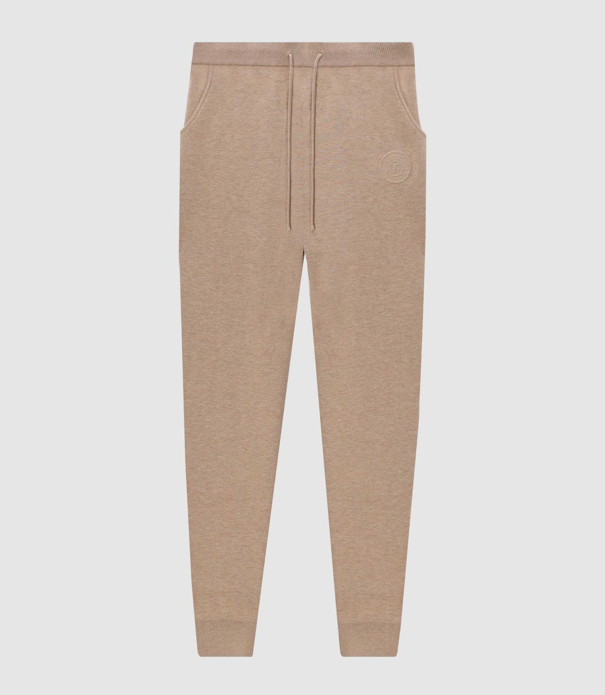 Jogging maille embosse beige - IZAC