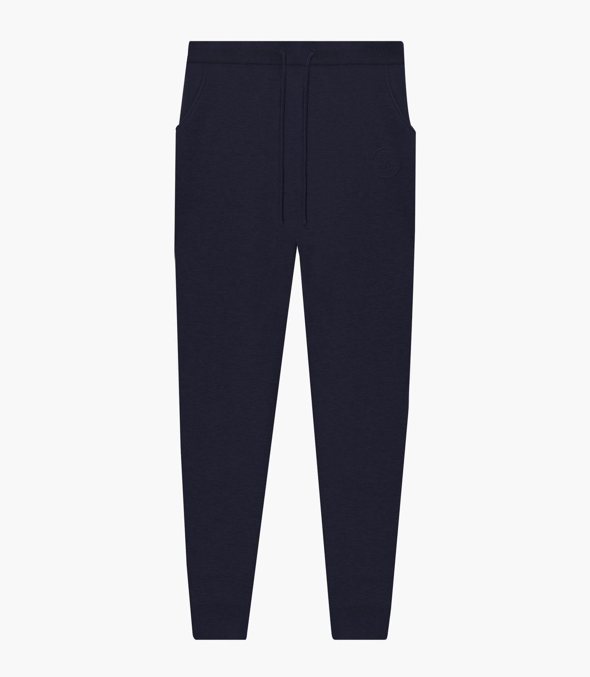 Jogging maille embosse marine - IZAC