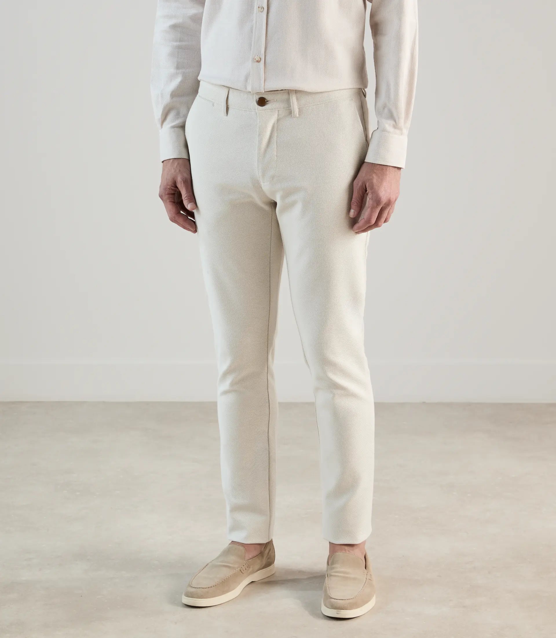 Pantalon armuré beige clair - IZAC