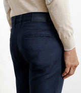 Pantalon armuré slim marine - IZAC